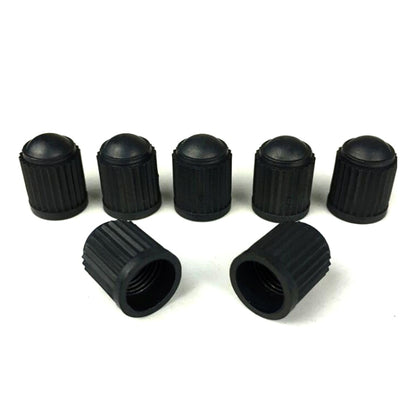 200 PCS Black Tire valve Dust Rubber Cap For Bicycle And Car, Diameter: 10mm(Black) - Tire Valve Caps by PMC Jewellery | Online Shopping South Africa | PMC Jewellery | Buy Now Pay Later Mobicred