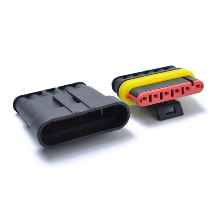 10 Sets 6 Pins Way Sealed Waterproof Electrical Wire Connector Plug Terminal Car Auto Set - Booster Cable & Clip by PMC TechLife | Online Shopping South Africa | PMC TechLife | Buy Now Pay Later Mobicred