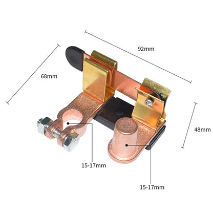 DC12-24V Car Negative Electrode Battery Selector Isolator Disconnect Switch Cut - Car Switches by PMC Jewellery | Online Shopping South Africa | PMC Jewellery | Buy Now Pay Later Mobicred