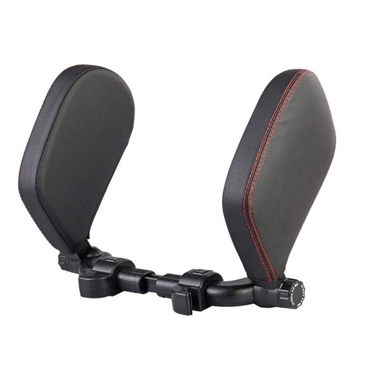 Car Seat Headrest Car Neck Pillow Sleep Side Headrest for Children and Adults (Black Red) - Seat Accessories by PMC Jewellery | Online Shopping South Africa | PMC Jewellery | Buy Now Pay Later Mobicred