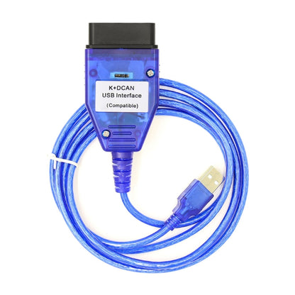 INPA K+CAN with Switch USB Interface Cable for BMW (Blue) - Cables & Connectors by PMC Jewellery | Online Shopping South Africa | PMC Jewellery