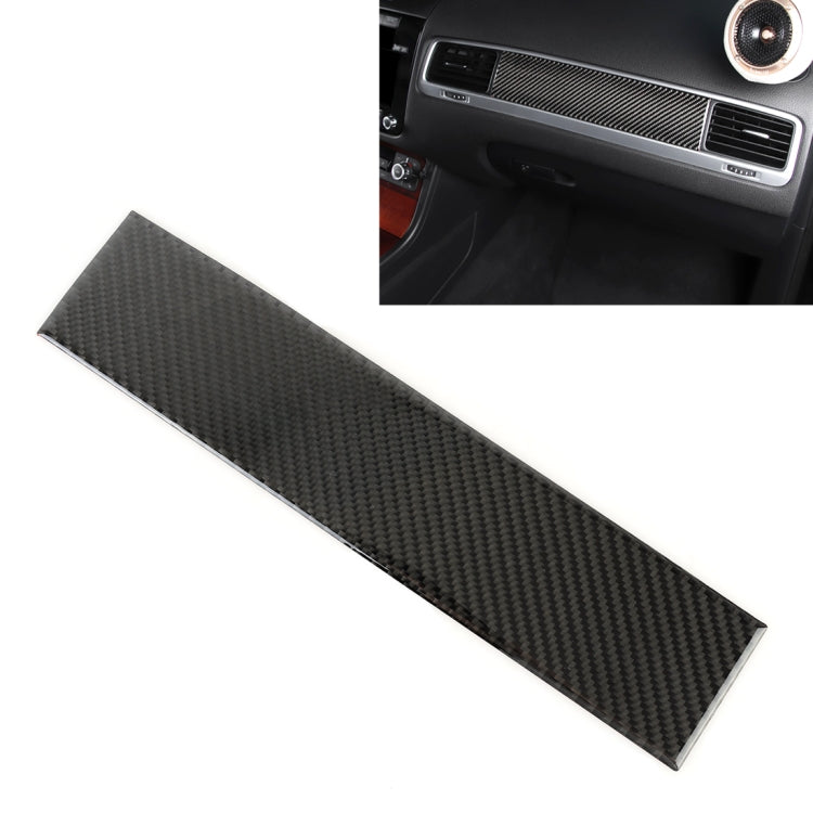 Car Carbon Fiber Dashboard Panel Decorative Sticker for Volkswagen Touareg 2011-2018 - Car Interior Mouldings by PMC TechLife | Online Shopping South Africa | PMC TechLife | Buy Now Pay Later Mobicred