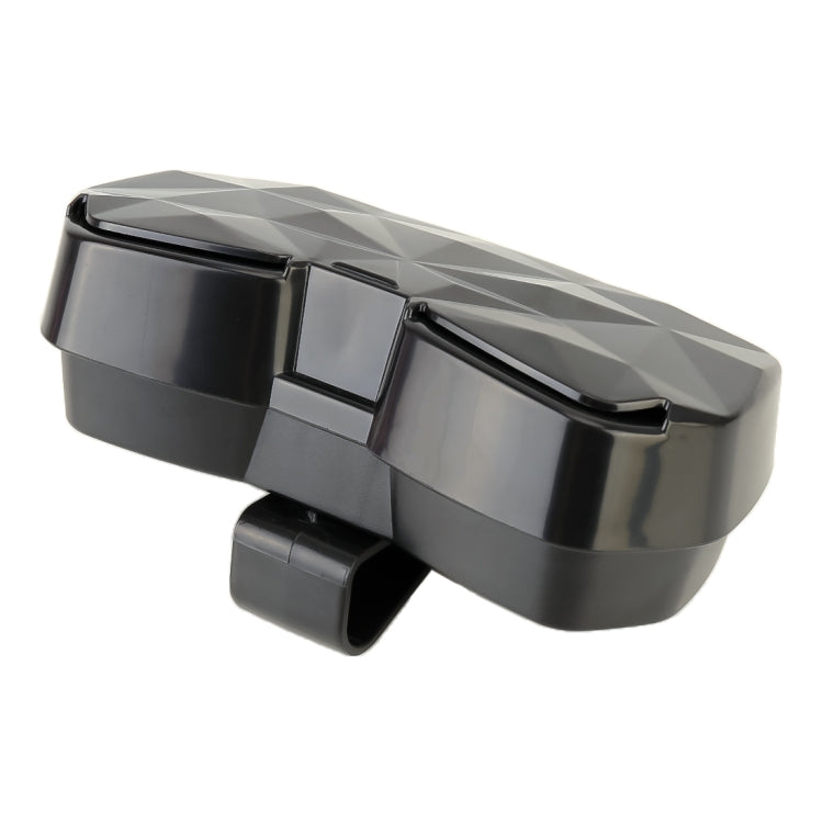 Car Multi-functional Glasses Case Sunglasses Storage Holder with Card Slot, Diamond Style (Black) - Sunglasses & Glasses Clips by PMC TechLife | Online Shopping South Africa | PMC TechLife | Buy Now Pay Later Mobicred