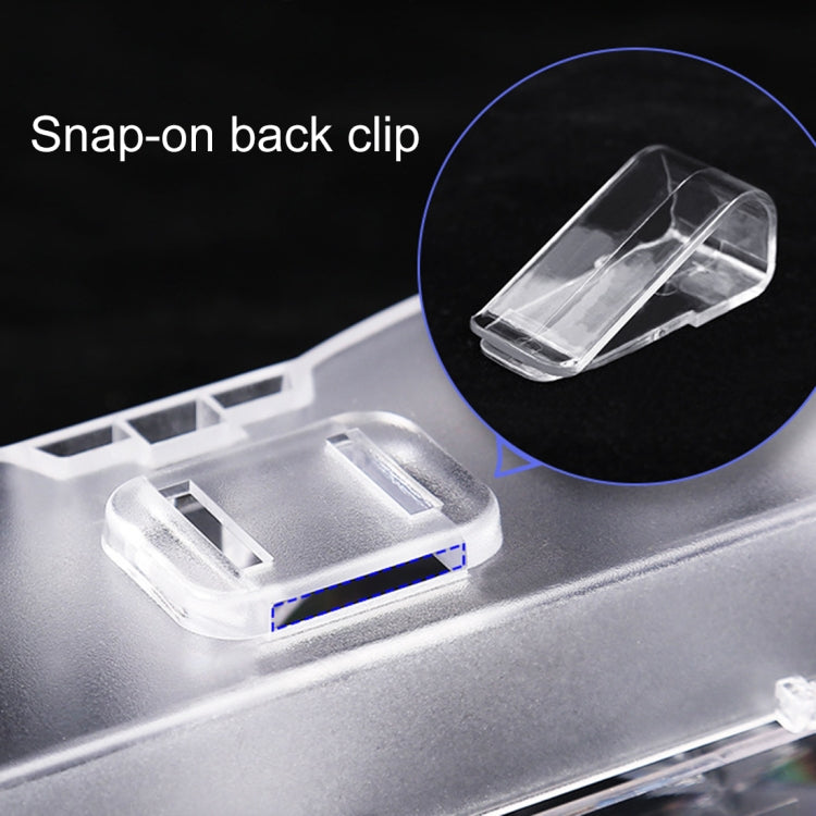 Car Multi-functional Glasses Case Sunglasses Storage Holder with Card Slot, Diamond Style (Black) - Sunglasses & Glasses Clips by PMC TechLife | Online Shopping South Africa | PMC TechLife | Buy Now Pay Later Mobicred