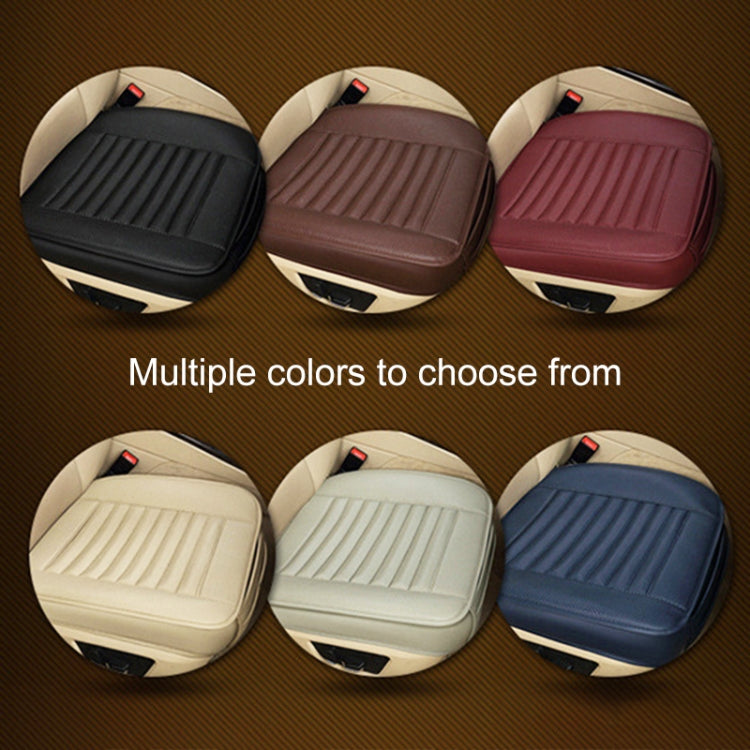 3 in 1 Car Four Seasons Universal Bamboo Charcoal Full Coverage Seat Cushion Seat Cover (Black) - Seat Accessories by PMC Jewellery | Online Shopping South Africa | PMC Jewellery | Buy Now Pay Later Mobicred