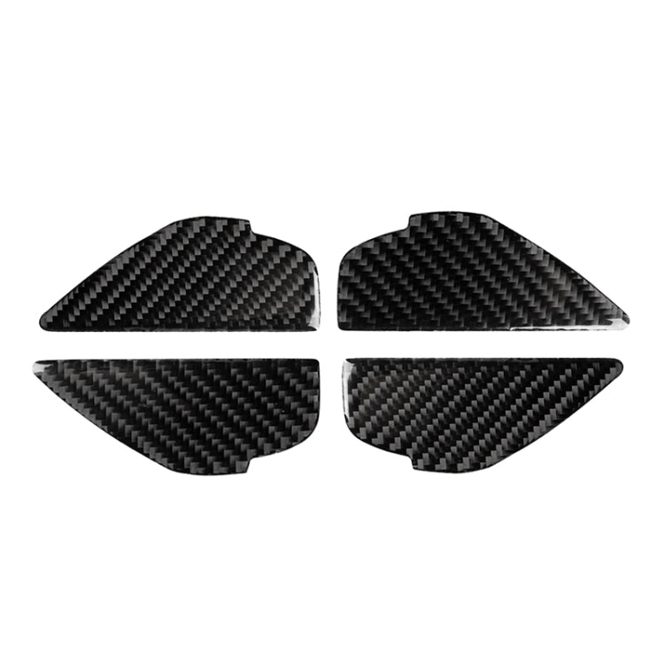 4 PCS Car Carbon Fiber Door Inner Handle Wrist Panel Decorative Sticker for Mazda Axela 2014 / 2017-2018 - Car Interior Mouldings by PMC Jewellery | Online Shopping South Africa | PMC Jewellery | Buy Now Pay Later Mobicred