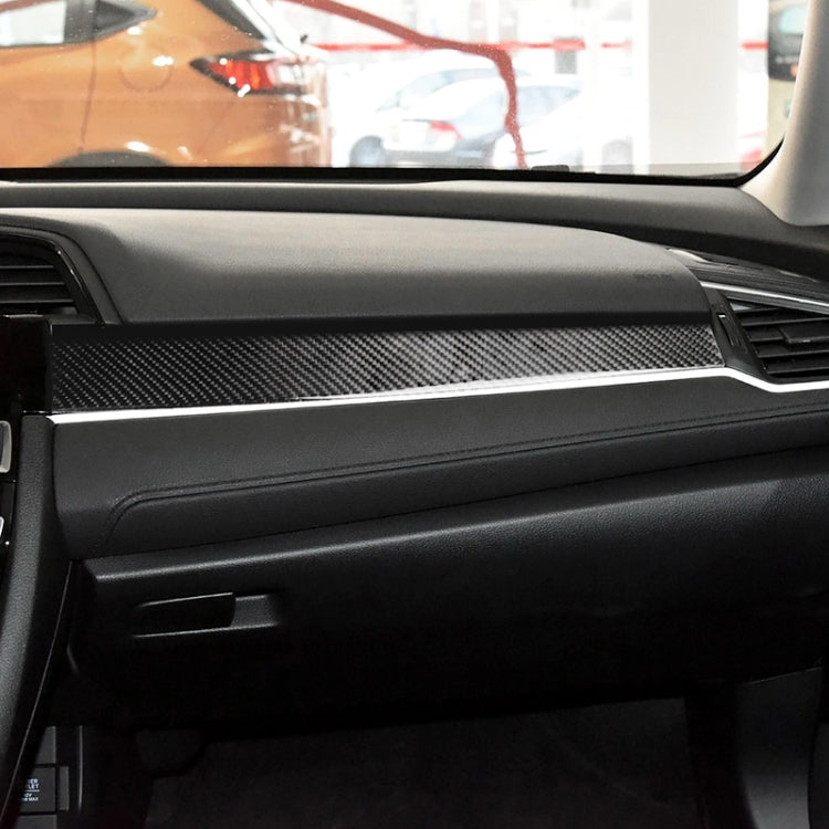Car Carbon Fiber Central Control Decorative Sticker for Honda Tenth Generation Civic 2016-2019 - Car Interior Mouldings by PMC TechLife | Online Shopping South Africa | PMC TechLife | Buy Now Pay Later Mobicred