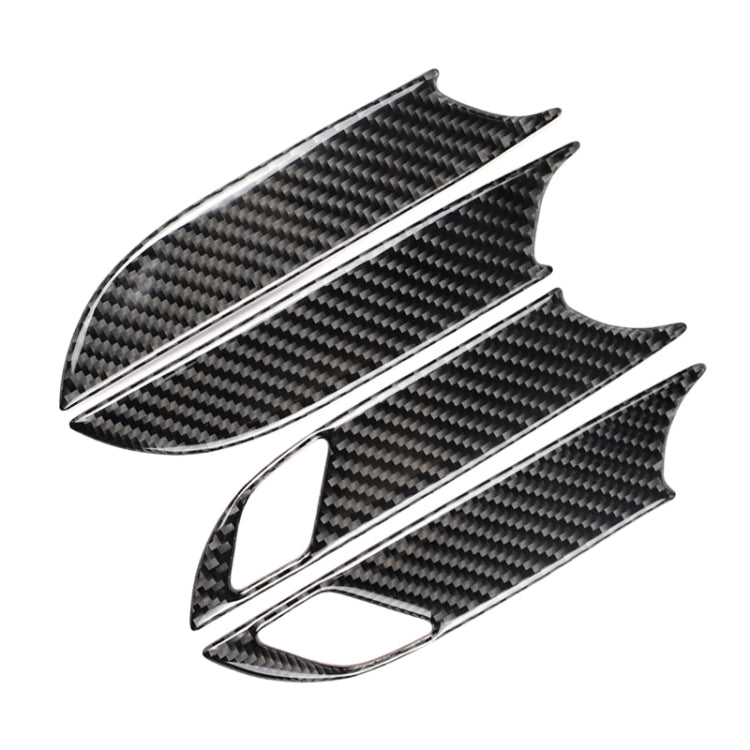 Car Carbon Fiber Door Inner Handle Wrist Panel Decorative Sticker for Cadillac XT5 2016-2017 - Car Interior Mouldings by PMC Jewellery | Online Shopping South Africa | PMC Jewellery | Buy Now Pay Later Mobicred