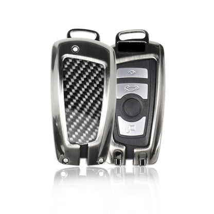 Carbon Fiber Car Key Protective Cover for BMW, Classic Style - Car Key Cases by PMC Jewellery | Online Shopping South Africa | PMC Jewellery | Buy Now Pay Later Mobicred