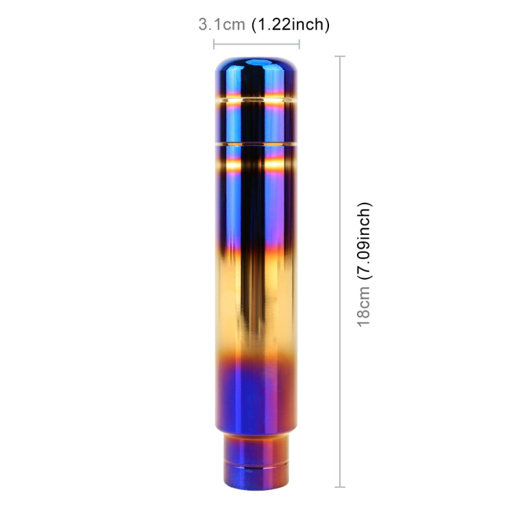 Universal Flame Colorful Long Strip Shape Car Gear Shift Knob Modified Shifter Lever Knob, Length: 18cm - Shift Knob by PMC Jewellery | Online Shopping South Africa | PMC Jewellery | Buy Now Pay Later Mobicred