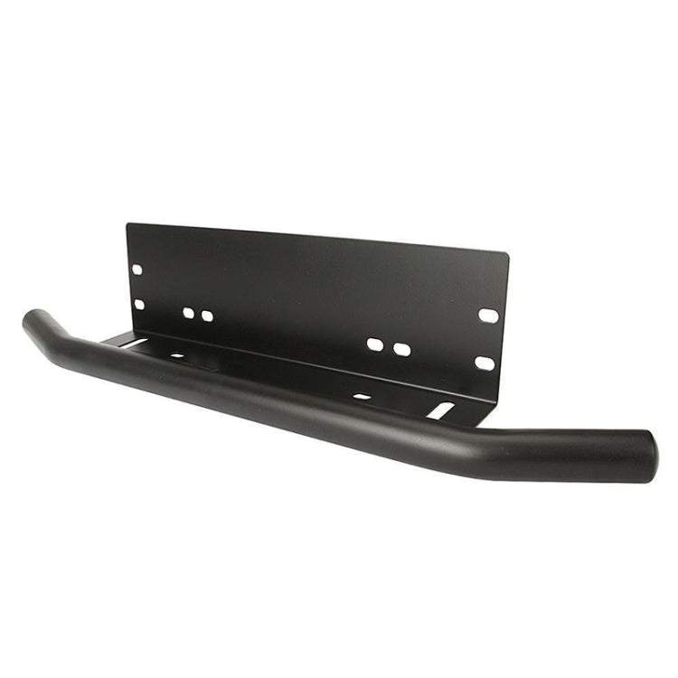 Universal Car License Plate Plastic Bracket Frame Holder Stand Mount (Black) - License Plate Covers & Frames by PMC Jewellery | Online Shopping South Africa | PMC Jewellery | Buy Now Pay Later Mobicred