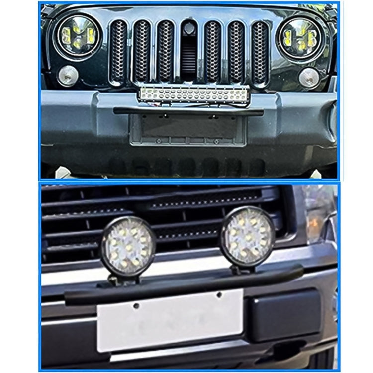 Universal Car License Plate Plastic Bracket Frame Holder Stand Mount (Silver) - License Plate Covers & Frames by PMC Jewellery | Online Shopping South Africa | PMC Jewellery | Buy Now Pay Later Mobicred