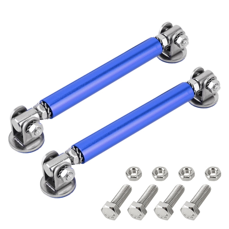 2 PCS Car Modification Adhesive Surrounded Rod Lever Front and Rear Bars Fixed Front Lip Back Shovel, Length: 10cm(Blue) - Trunk & Bumper Accessories by PMC TechLife | Online Shopping South Africa | PMC TechLife | Buy Now Pay Later Mobicred