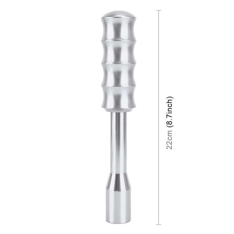 Universal Car Twisted Pattern Gear Head Gear Shift Knob (Silver) - free shipping - PMC TechLife - Order now!