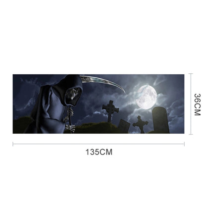 Death Cemetery Pattern Horror Series Car Rear Window Decorative Sticker, Size: 135 x 36cm - Decorative Sticker by PMC Jewellery | Online Shopping South Africa | PMC Jewellery | Buy Now Pay Later Mobicred