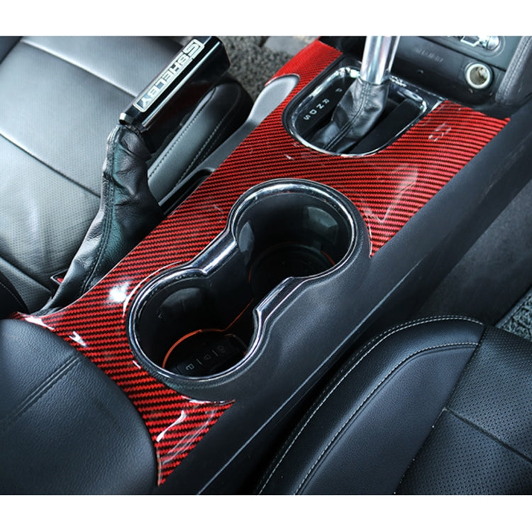 Car Carbon Fiber Water Cup Panel Decorative Sticker for Ford Mustang 2015-2020 - Car Interior Mouldings by PMC Jewellery | Online Shopping South Africa | PMC Jewellery | Buy Now Pay Later Mobicred