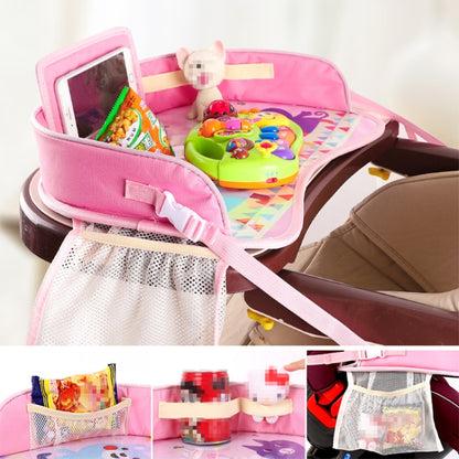 Children Waterproof Dining Table Toy Organizer Baby Safety Tray Tourist Painting Holder with Touch Screen Transparent Bag (Fruit) - Seat Accessories by PMC Jewellery | Online Shopping South Africa | PMC Jewellery | Buy Now Pay Later Mobicred