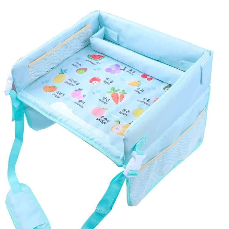 Children Waterproof Dining Table Toy Organizer Baby Safety Tray Tourist Painting Holder (Funny Fruit) - Seat Accessories by PMC Jewellery | Online Shopping South Africa | PMC Jewellery | Buy Now Pay Later Mobicred