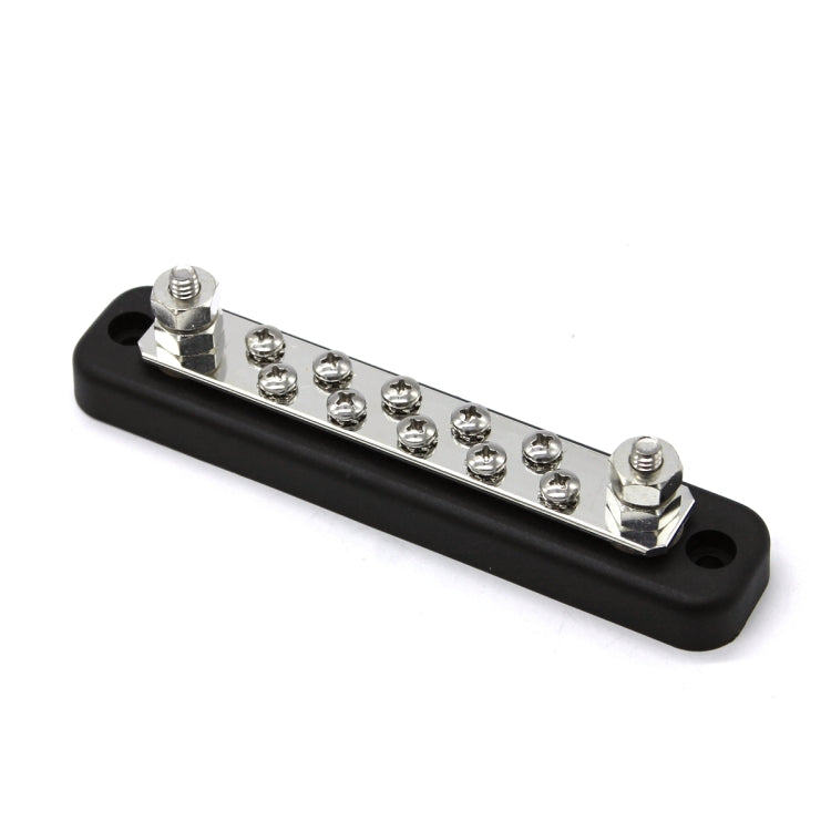 10 Way Power Distribution Bus Bar 10-bit Single Distribution Box for Car / RV / Boat - Booster Cable & Clip by PMC TechLife | Online Shopping South Africa | PMC TechLife | Buy Now Pay Later Mobicred
