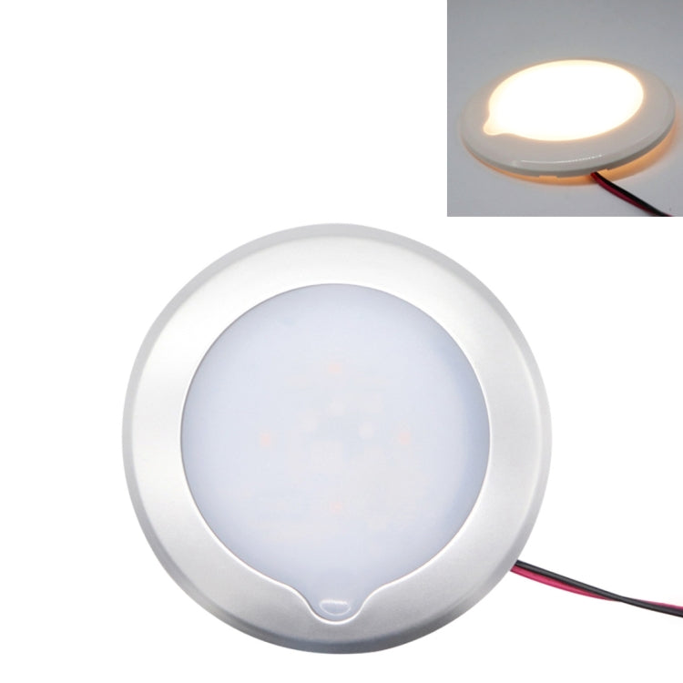 DC 9-30V 4.5W 3000-3300K IP67 Marine RV Dimmable 150mm LED Dome Light Ceiling Lamp, with Touch Control - Marine Accessories & Parts by PMC Jewellery | Online Shopping South Africa | PMC Jewellery | Buy Now Pay Later Mobicred