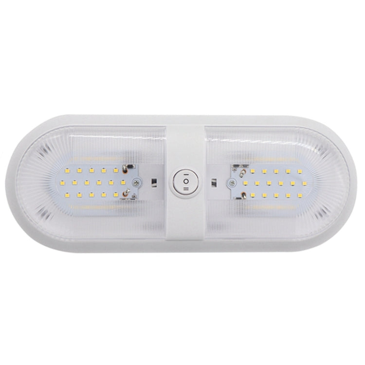 D4347 10-24V 6-7W 4000-4500K 560LM RV Yacht 48 PCS LED Lamps Dome Light Ceiling Lamp, with Independent Switch Control - Marine Accessories & Parts by PMC Jewellery | Online Shopping South Africa | PMC Jewellery | Buy Now Pay Later Mobicred