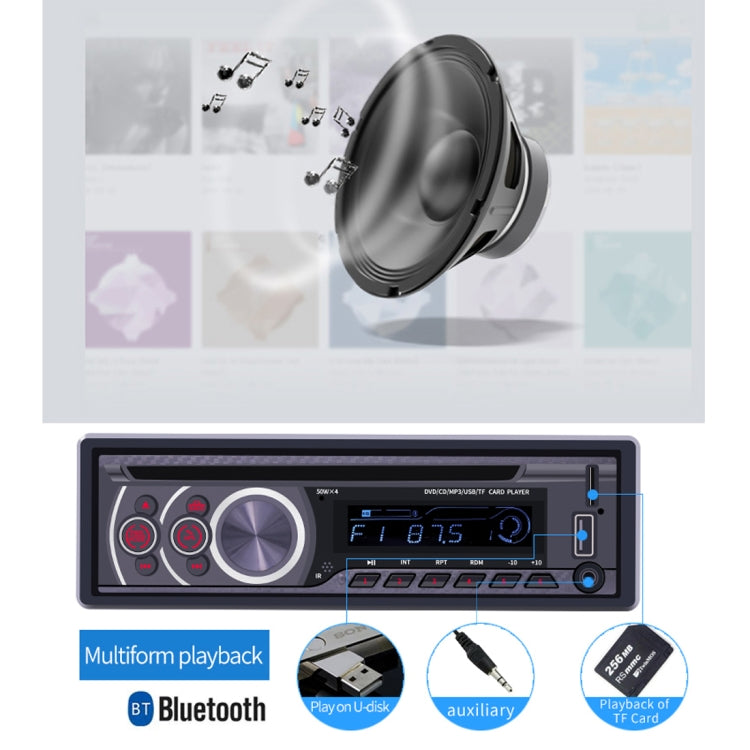 8169A 12V Car Radio Receiver MP3 Player, Support Bluetooth Hand-free Calling / FM / USB / AUX / TF Card - Car MP3 & MP4 & MP5 by PMC Jewellery | Online Shopping South Africa | PMC Jewellery | Buy Now Pay Later Mobicred