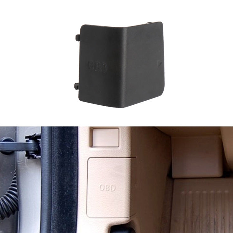 Car Diagnostic Plug Cover OBD Panel Decorative Cover 51437147538 for BMW E84 2009-2015(Black) - Car Interior Mouldings by PMC TechLife | Online Shopping South Africa | PMC TechLife | Buy Now Pay Later Mobicred