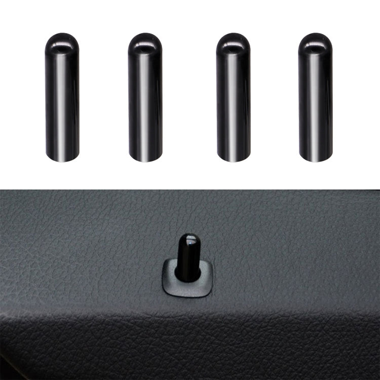 4 PCS Car Unlock Cover Door Bolt Door Handle for BMW X1 / X6(Black) - Car Switches by PMC Jewellery | Online Shopping South Africa | PMC Jewellery