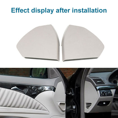 Car Right Side Front Door Trim Panel Plastic Cover 2117270148  for Mercedes-Benz E Class W211 2003-2008 (Light Yellow) - Door Handles by PMC Jewellery | Online Shopping South Africa | PMC Jewellery | Buy Now Pay Later Mobicred