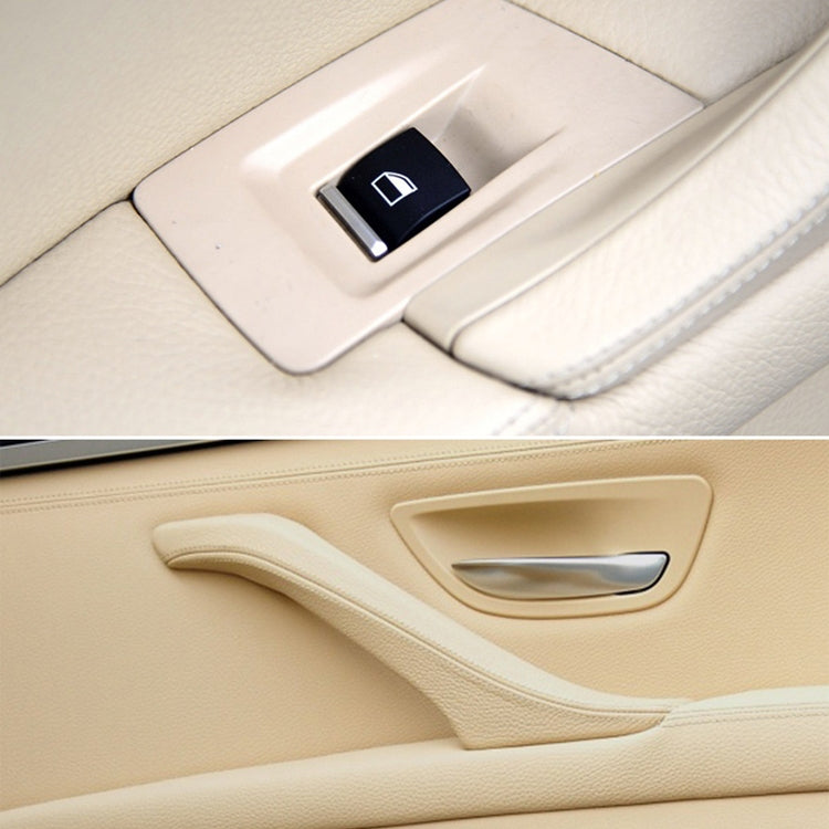 Car High Configuration Version Inside Doors Handle Pull Trim Cover 5141 7225 873 for BMW F10 F18, Left Driving (Grey) - Door Handles by PMC TechLife | Online Shopping South Africa | PMC TechLife | Buy Now Pay Later Mobicred