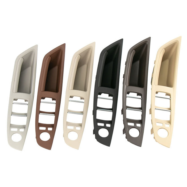 Car Imported Version Inside Doors Handle Pull Trim Cover 5141 7225 873 for BMW F10 F18, Left Driving (Grey) - Door Handles by PMC TechLife | Online Shopping South Africa | PMC TechLife | Buy Now Pay Later Mobicred