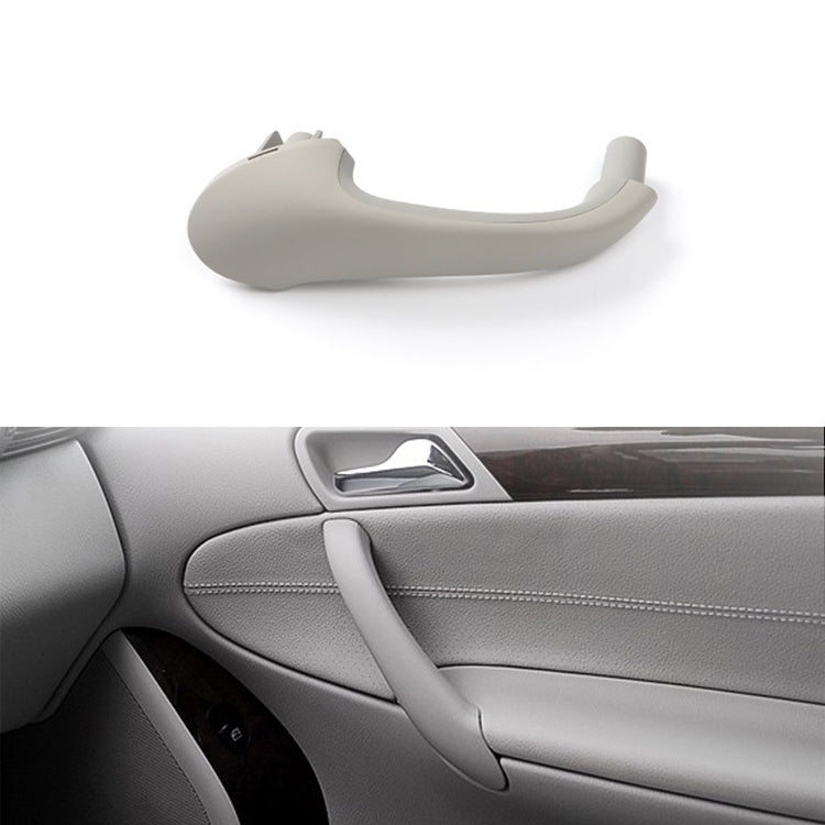 Car Front Right Inside Doors Handle Pull Trim Cover for Mercedes-Benz C-class W203 -2007, Left Driving (Grey) - Door Handles by PMC Jewellery | Online Shopping South Africa | PMC Jewellery