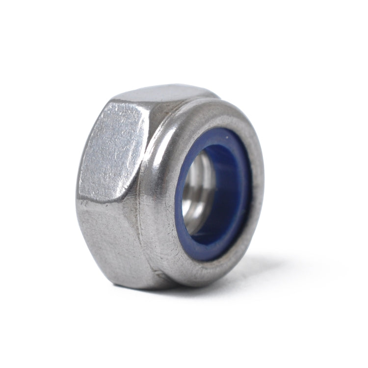 60 PCS Car 304 Stainless Steel Lock Nuts Nylon Insert Locknut Kit M3-M10 - Nuts & Bolts by PMC TechLife | Online Shopping South Africa | PMC TechLife | Buy Now Pay Later Mobicred