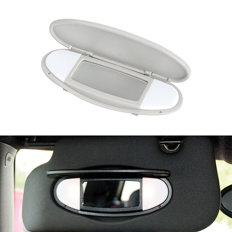 Car Sunshade Makeup Mirror Sun Visor for BMW mini R50R56, Left Driving (Grey) - Sunglasses & Glasses Clips by PMC Jewellery | Online Shopping South Africa | PMC Jewellery | Buy Now Pay Later Mobicred