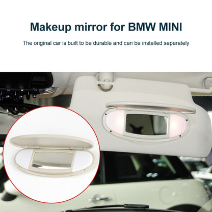 Car Sunshade Makeup Mirror Sun Visor for BMW mini R50R56, Left Driving (Black) - Sunglasses & Glasses Clips by PMC Jewellery | Online Shopping South Africa | PMC Jewellery | Buy Now Pay Later Mobicred