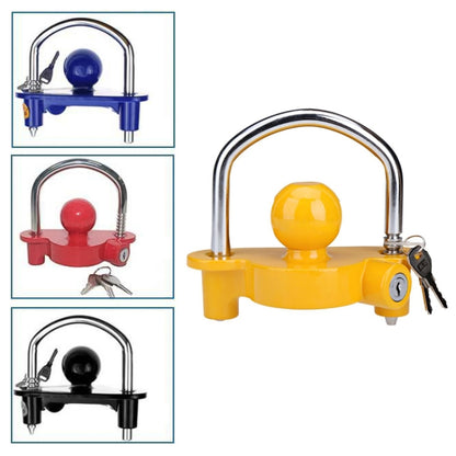 Universal Trailer Ball Hitch Coupler Lock Adjustable Trailer U Shape Coupling Lock, Random Color Delivery - Locks & Hasps by PMC Jewellery | Online Shopping South Africa | PMC Jewellery | Buy Now Pay Later Mobicred