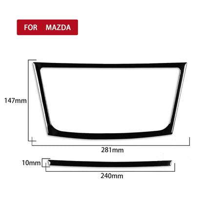 For Mazda 3 Axela 2010-2013 Car Navigation Outside Frame Decorative Sticker, Left and Right Drive Universal - Car Interior Mouldings by PMC Jewellery | Online Shopping South Africa | PMC Jewellery | Buy Now Pay Later Mobicred