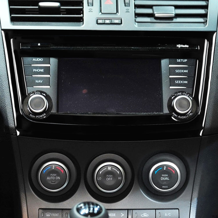 For Mazda 3 Axela 2010-2013 Car Navigation Panel Decorative Sticker, Left and Right Drive Universal - Car Interior Mouldings by PMC TechLife | Online Shopping South Africa | PMC TechLife | Buy Now Pay Later Mobicred