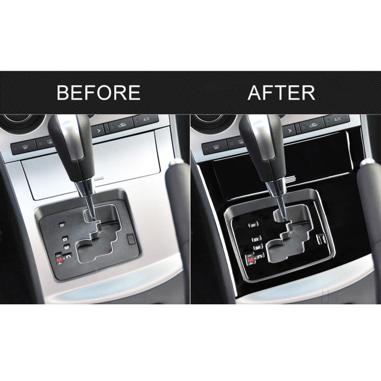 For Mazda 3 Axela 2010-2013 4 in 1 Car Gear Panel Set A Decorative Sticker, Right Drive - Car Interior Mouldings by PMC Jewellery | Online Shopping South Africa | PMC Jewellery | Buy Now Pay Later Mobicred