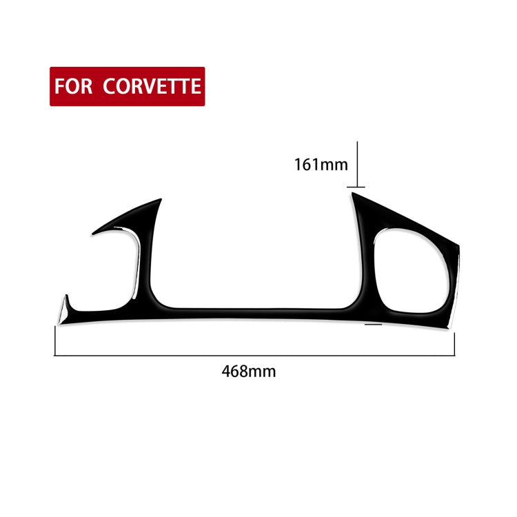 For Chevrolet Corvette C5 1998-2004 Car Copilot Air Outlet Decorative Sticker, Left Drive - free shipping - PMC TechLife - Order now!
