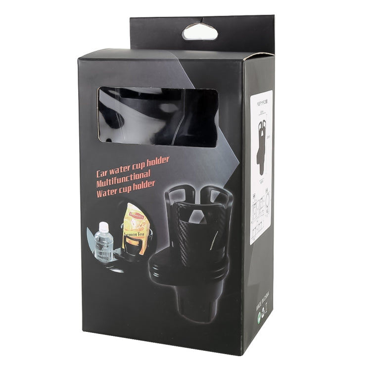 Multi-functional Car Auto Universal Carbon Fiber Texture Cup Holder Drink Holder - Car Drink Holders by PMC TechLife | Online Shopping South Africa | PMC TechLife | Buy Now Pay Later Mobicred