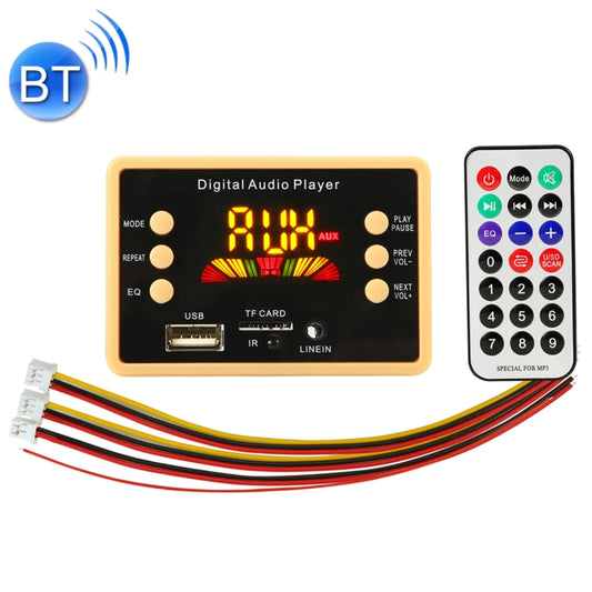 Car 12V Color Screen Audio MP3 Player Decoder Board FM Radio TF Card USB, with Bluetooth Function & Remote Control - Car MP3 & MP4 & MP5 by PMC Jewellery | Online Shopping South Africa | PMC Jewellery | Buy Now Pay Later Mobicred