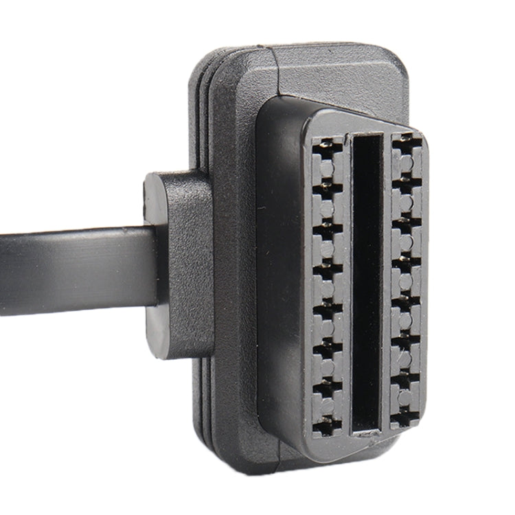 16PIN Car Ultra-thin OBD Diagnostic Extended Cable OBD2 Cable with Switch - Cables & Connectors by PMC TechLife | Online Shopping South Africa | PMC TechLife | Buy Now Pay Later Mobicred