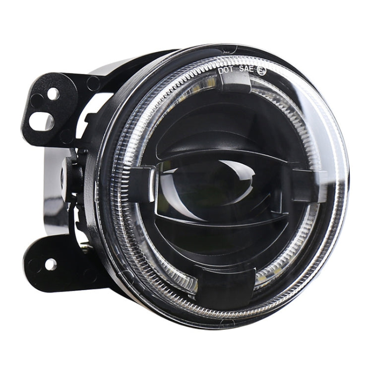 2 PCS 4 inch Car LED Angel Eyes Spotlight Modified Fog Lights for Jeep Wrangler / Dodge / Chrysler PT Cruiser - Work Lights by PMC Jewellery | Online Shopping South Africa | PMC Jewellery | Buy Now Pay Later Mobicred