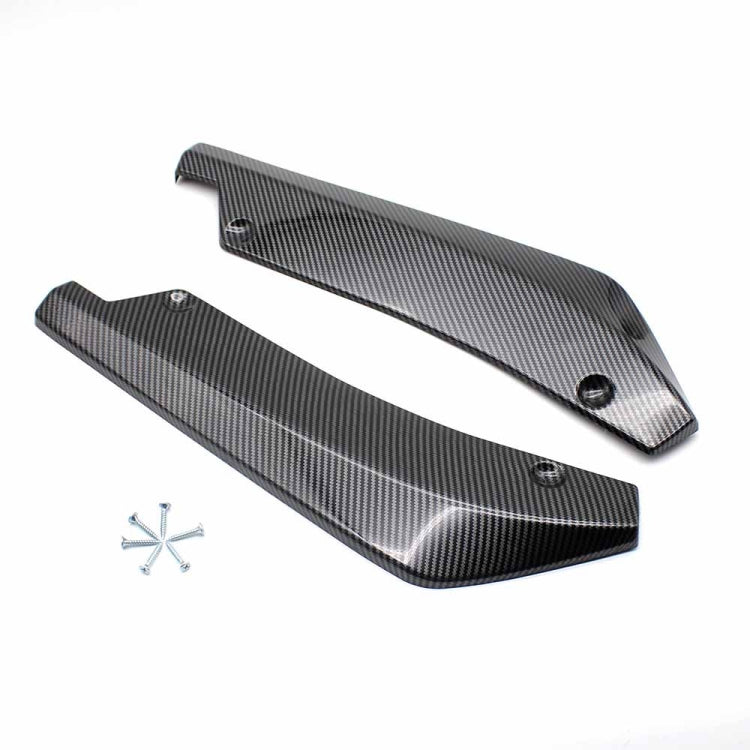 XH-6134 Carbon Texture Car Universal Modified Rear Spoiler Anti-collision Protector Bar Strip Guard Sticker - Anti Collision Sticker by PMC TechLife | Online Shopping South Africa | PMC TechLife | Buy Now Pay Later Mobicred
