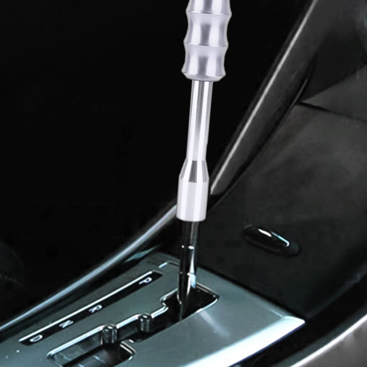 Car Modification Shift Lever Heightening Gear Shifter Extension Rod (Silver) - Shift Knob by PMC TechLife | Online Shopping South Africa | PMC TechLife | Buy Now Pay Later Mobicred