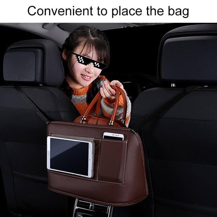 Car Front Seat Hanging Bag Mobile Phone Storage Bag (Red) - Stowing Tidying by PMC Jewellery | Online Shopping South Africa | PMC Jewellery | Buy Now Pay Later Mobicred