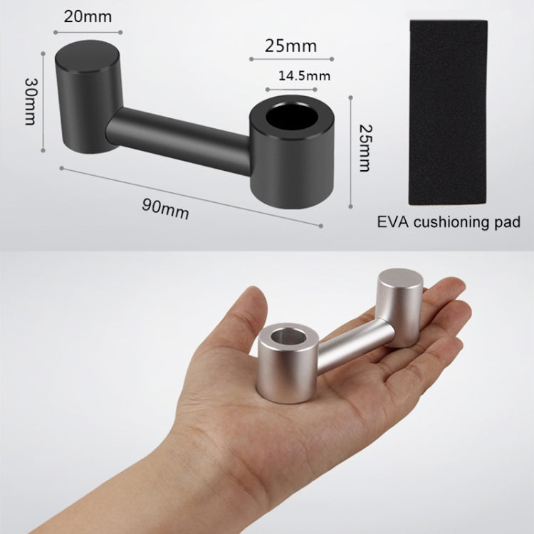 Car Hidden Creative Aluminum Alloy Seat Hook Organizer Storage Hanger (Silver) - Stowing Tidying by PMC TechLife | Online Shopping South Africa | PMC TechLife | Buy Now Pay Later Mobicred