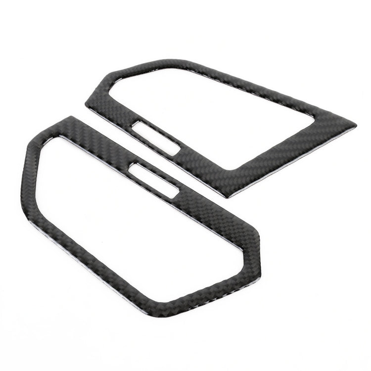 Car Carbon Fiber Central Control Side Air Outlet Frame Decorative Sticker for Volkswagen Tiguan L - Car Interior Mouldings by PMC Jewellery | Online Shopping South Africa | PMC Jewellery | Buy Now Pay Later Mobicred