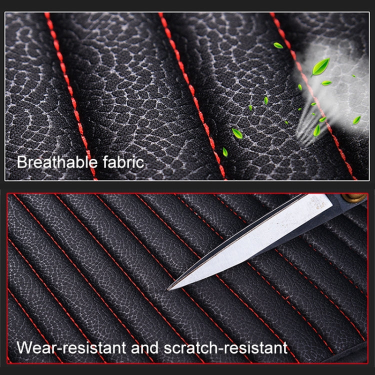 3 in 1 Car Seat Cushion Free Binding All Inclusive Seat Mat Set (Blue) - Seat Accessories by PMC TechLife | Online Shopping South Africa | PMC TechLife | Buy Now Pay Later Mobicred
